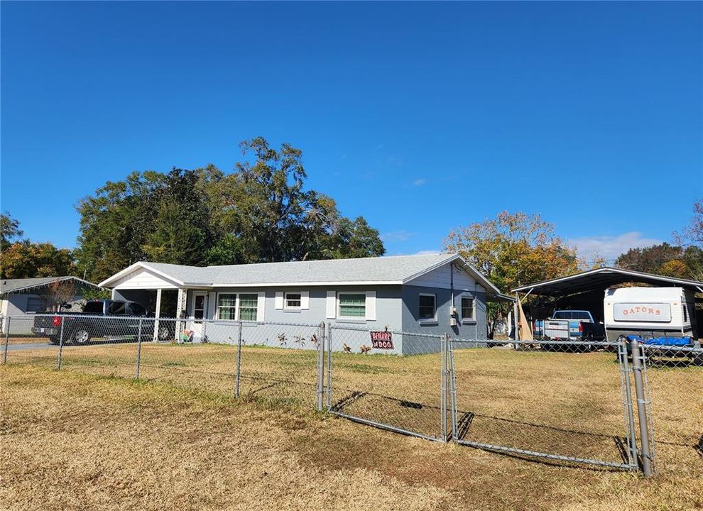 Gate to Detached Carport