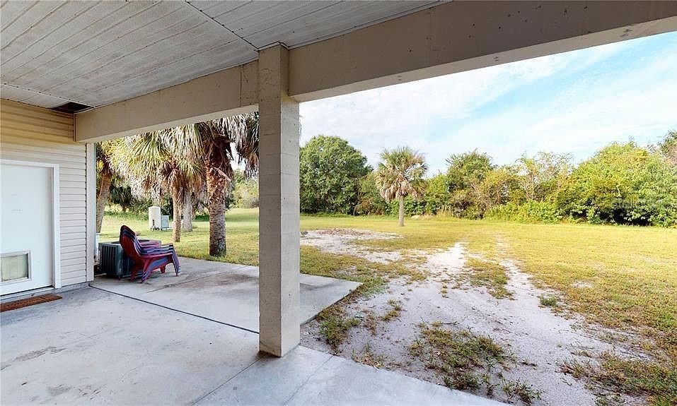 Backyard of Duplex at Tall Palms Ranch