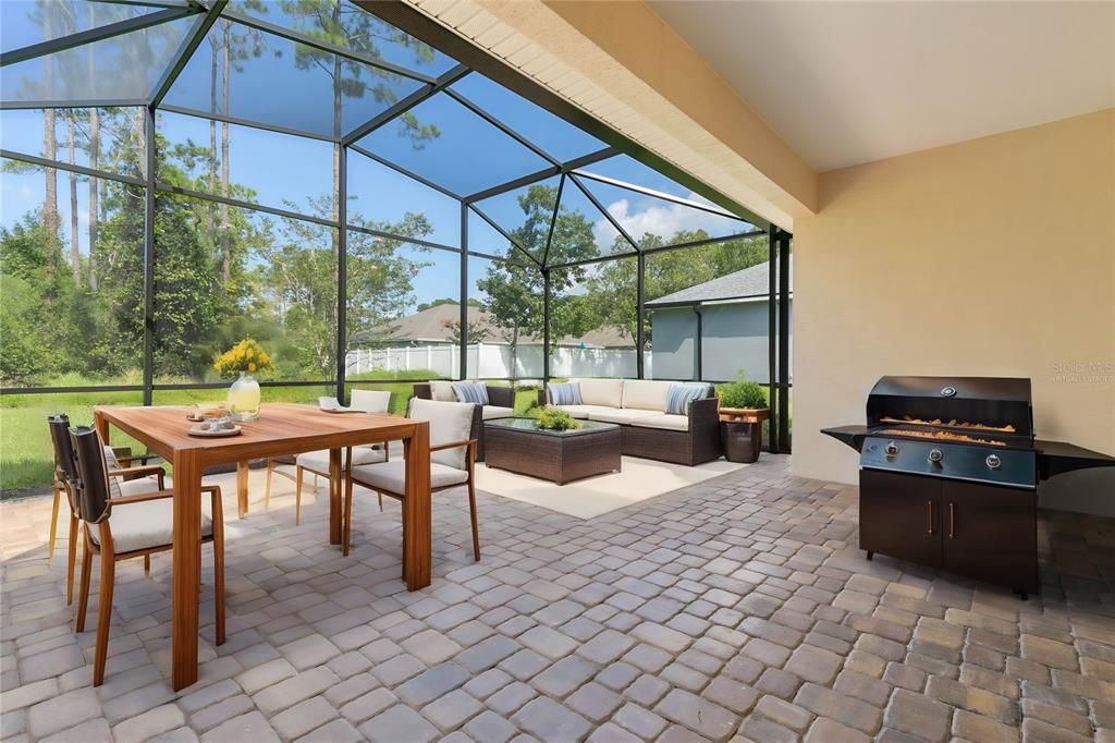 Virtually Staged Patio