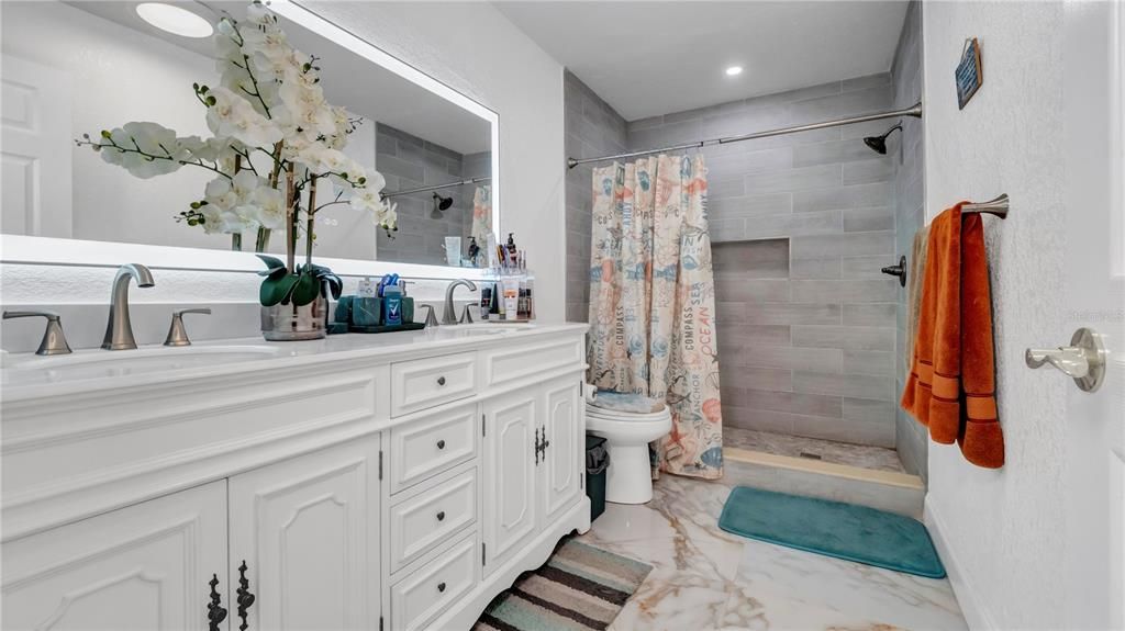 Master bathroom