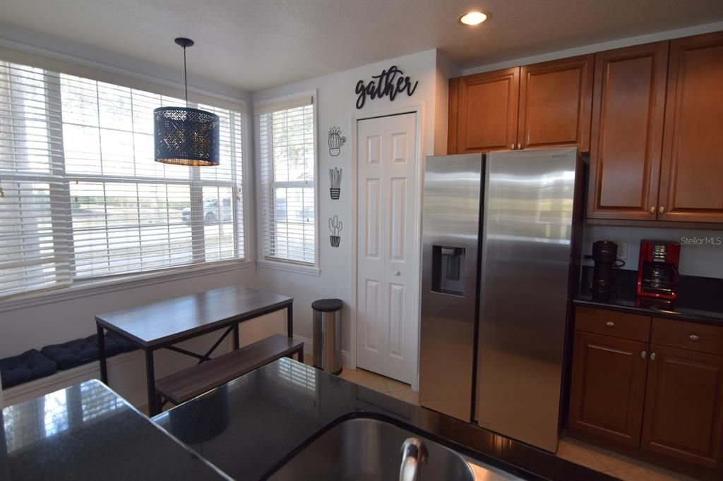 Kitchen with breakfast nook