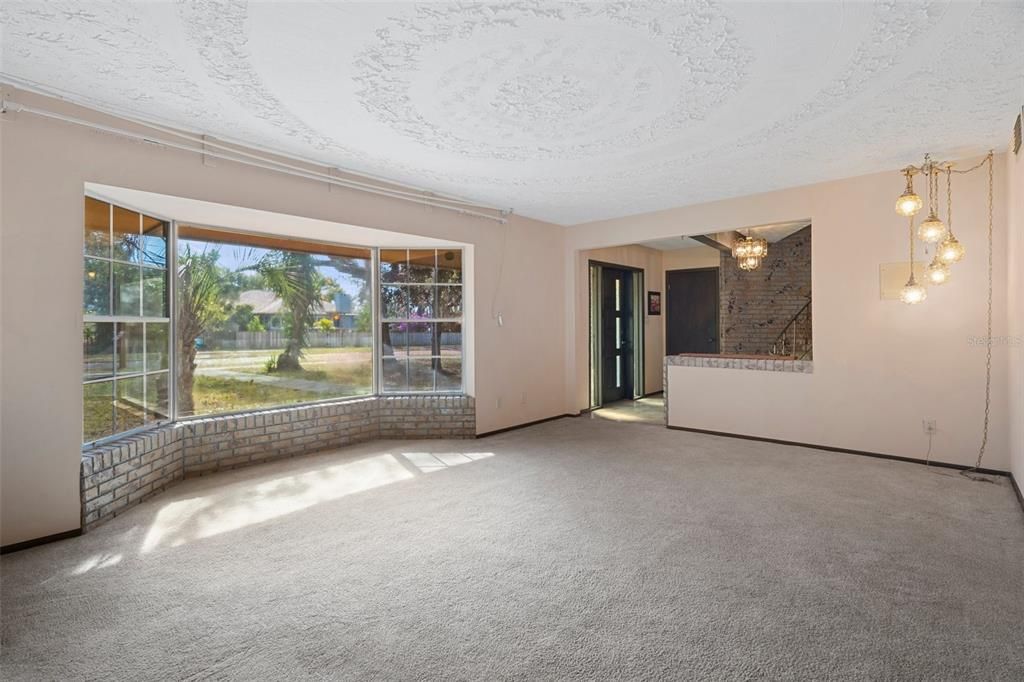 Living room off foyer