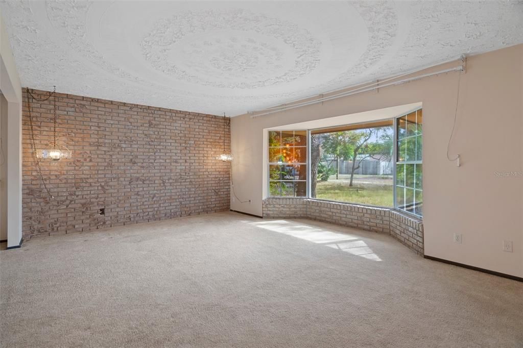 Living room off foyer