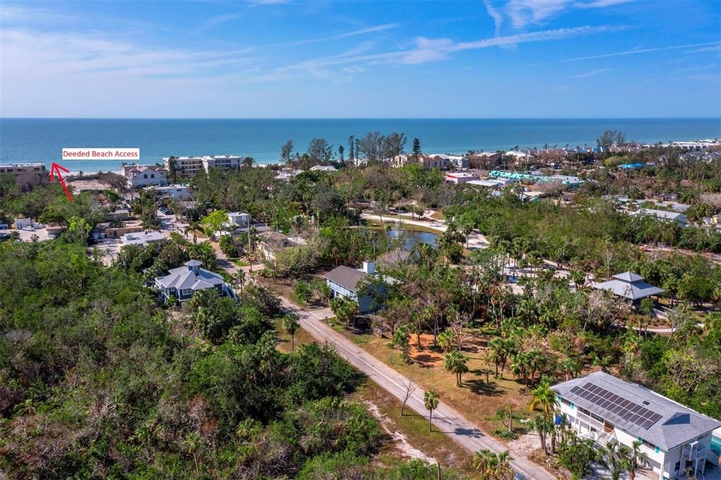 Deeded beach access just across Gulf of Mexico Drive