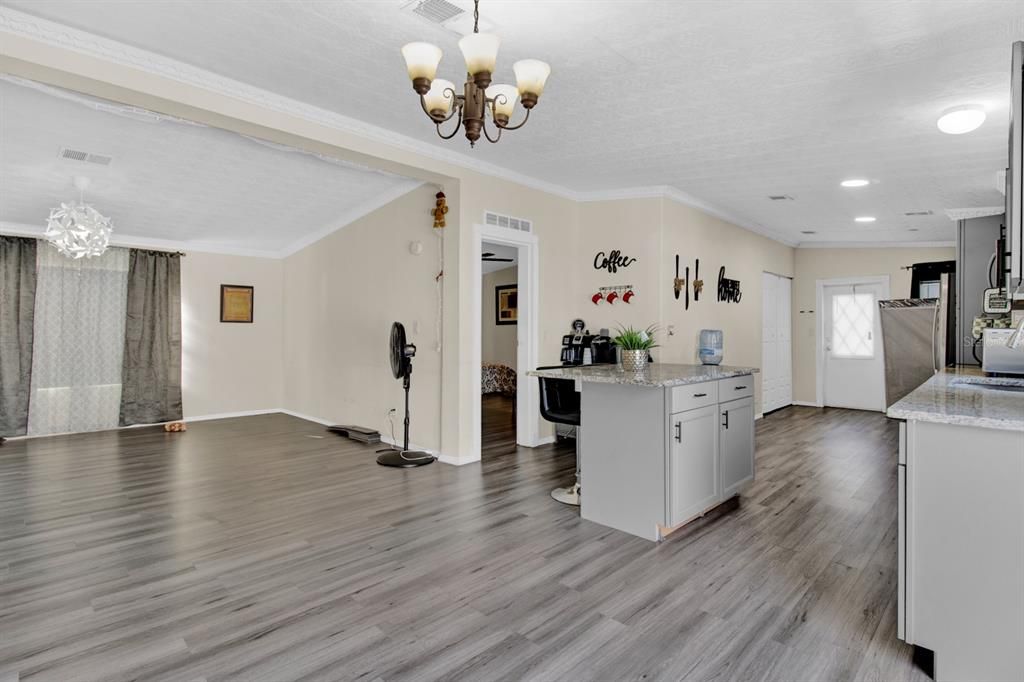 Dinning Room area and Kitchen