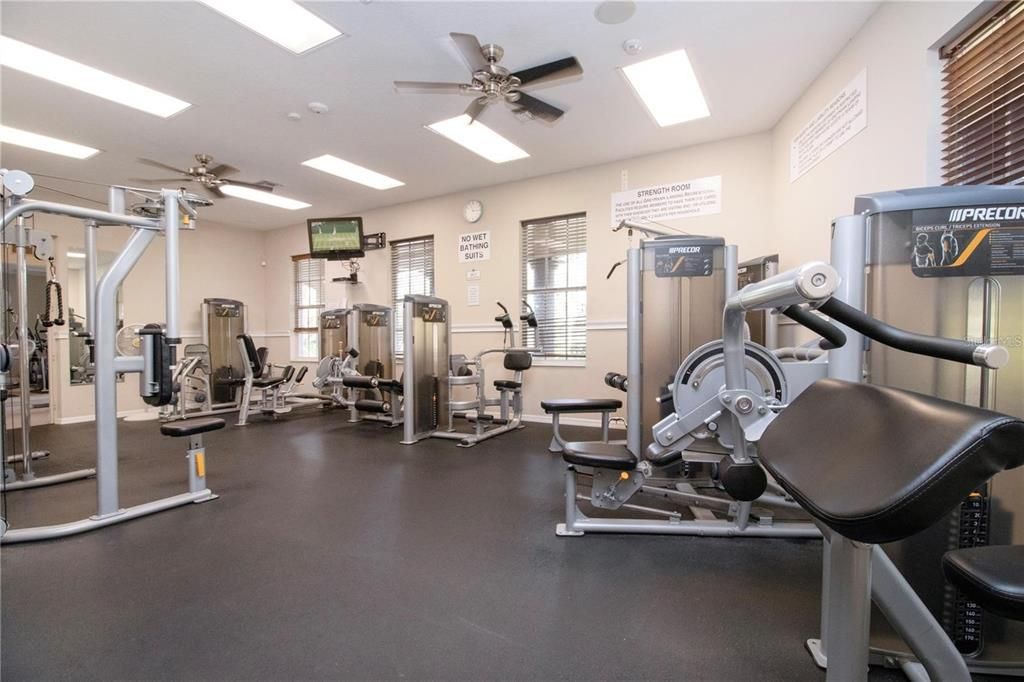 State of the art fitness center