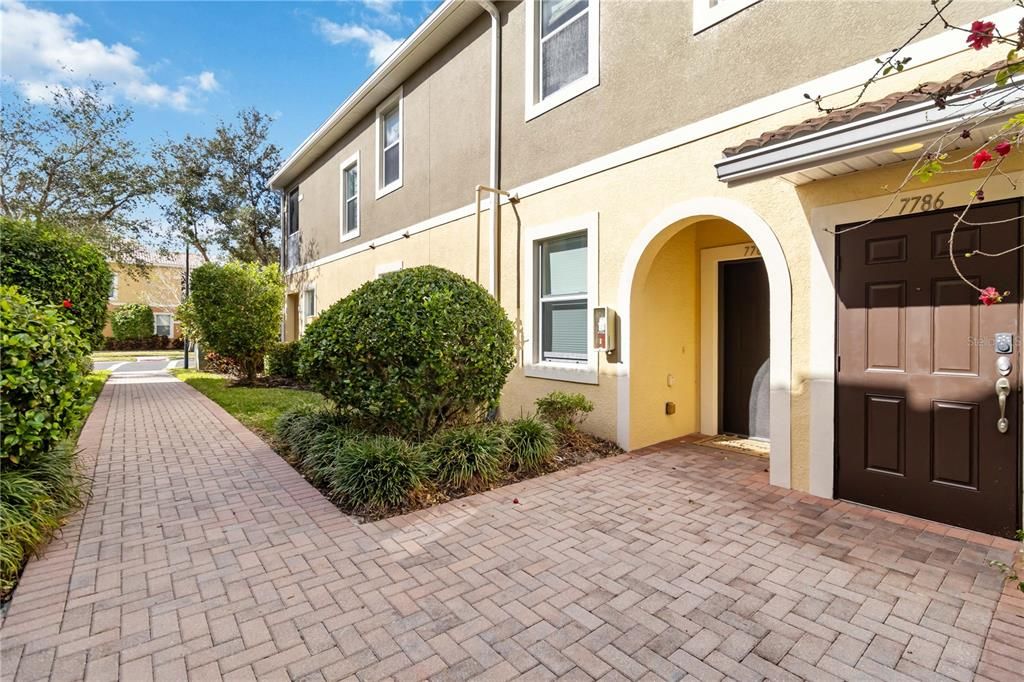 Main entrance to 7786 Moonstone Dr #7-204 Sarasota, FL 34233