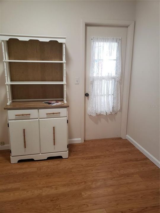 Kitchen to Garage Entrance