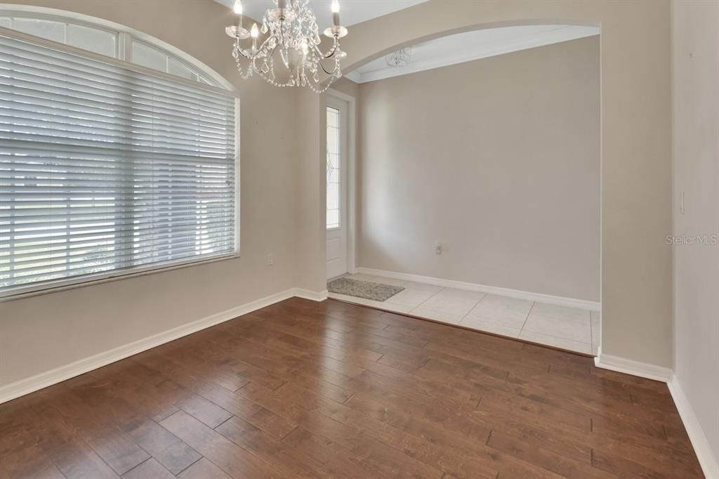 Formal dining room from Foyer entrance