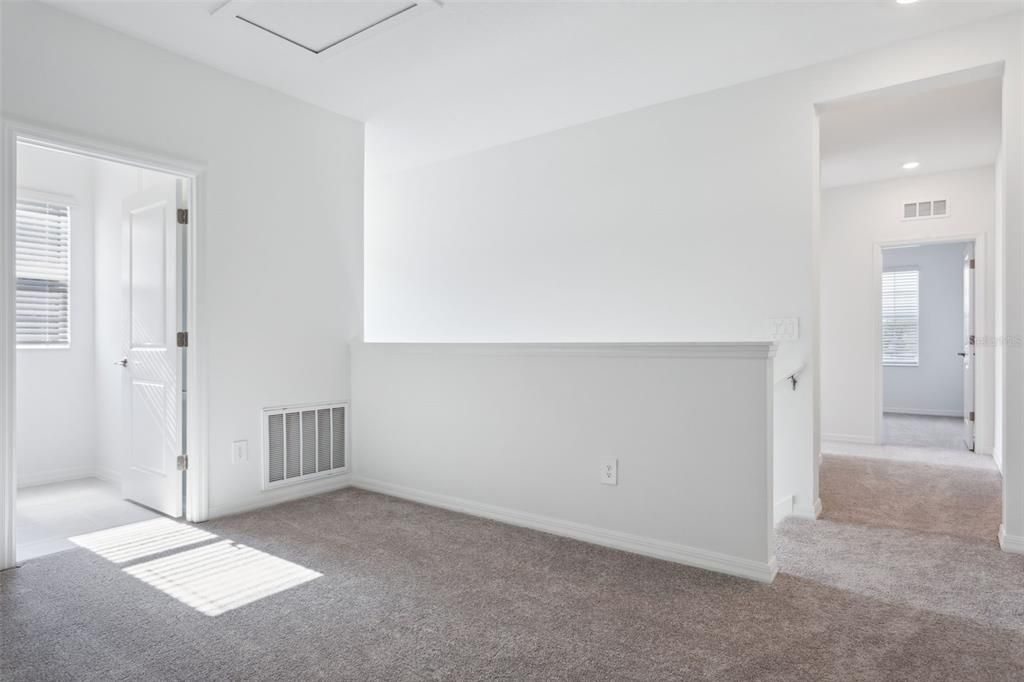 LOFT AND LAUNDRY ROOM