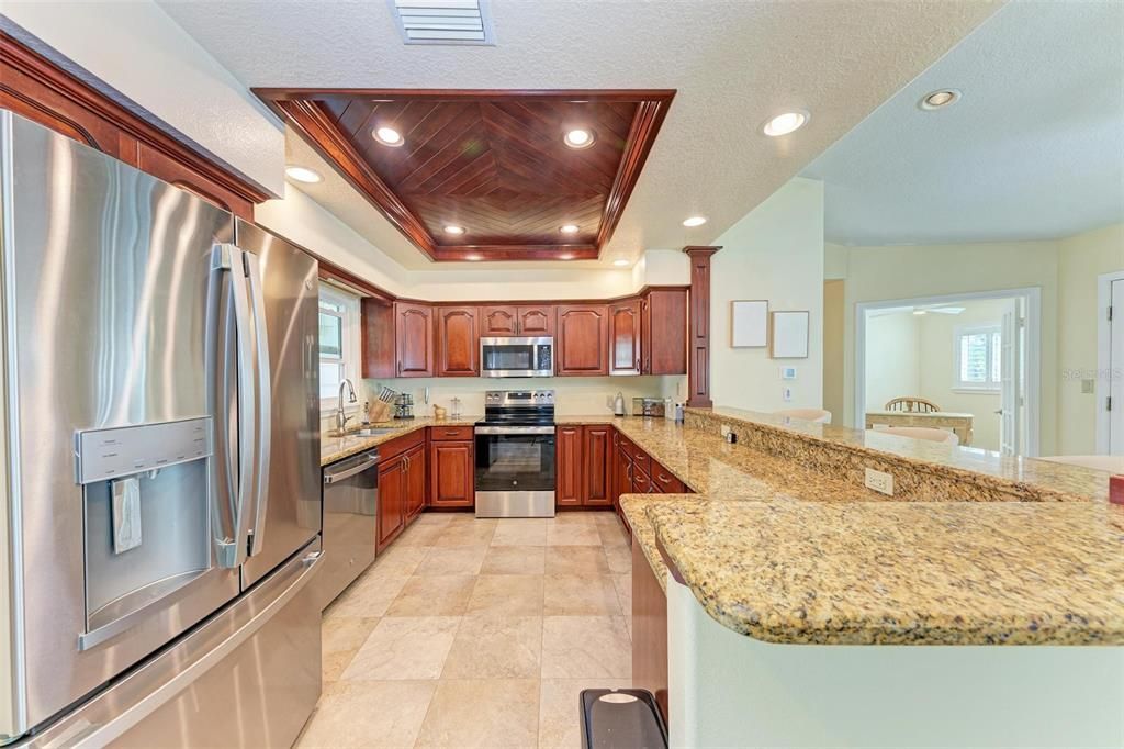 Spacious kitchen