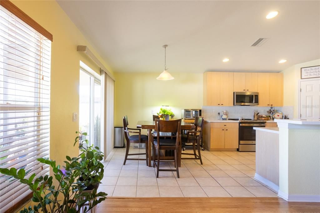 large dining area