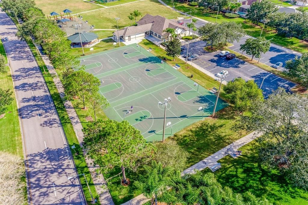 Basketball at Osprey Park.