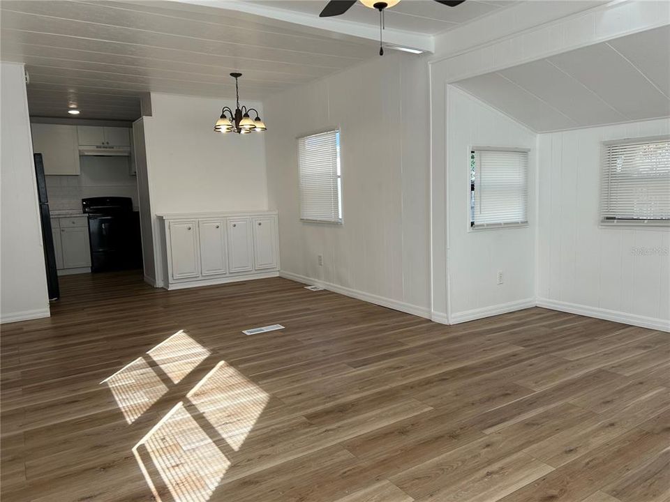 Living Room with Breakfast Nook