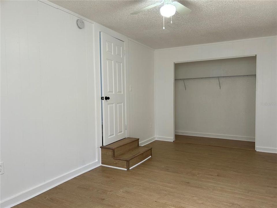 Bedroom 3 or Flex Space with Closet