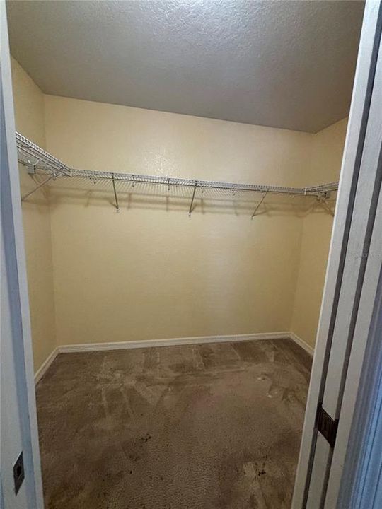 Primary walk-in closet