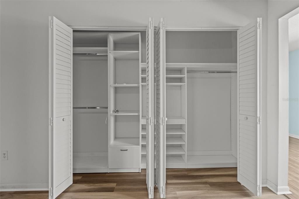 designer closets in master