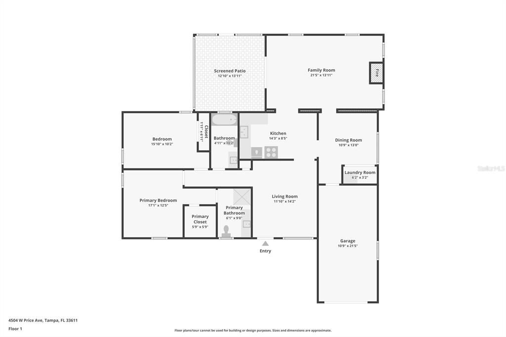 For Sale: $425,000 (2 beds, 2 baths, 1401 Square Feet)