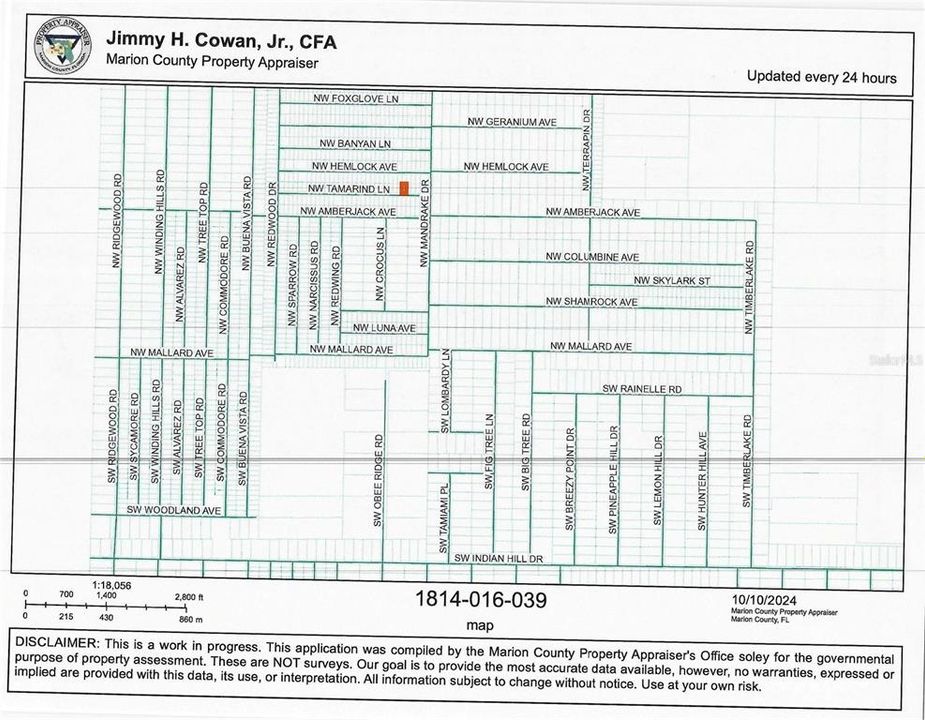 map of near by streets