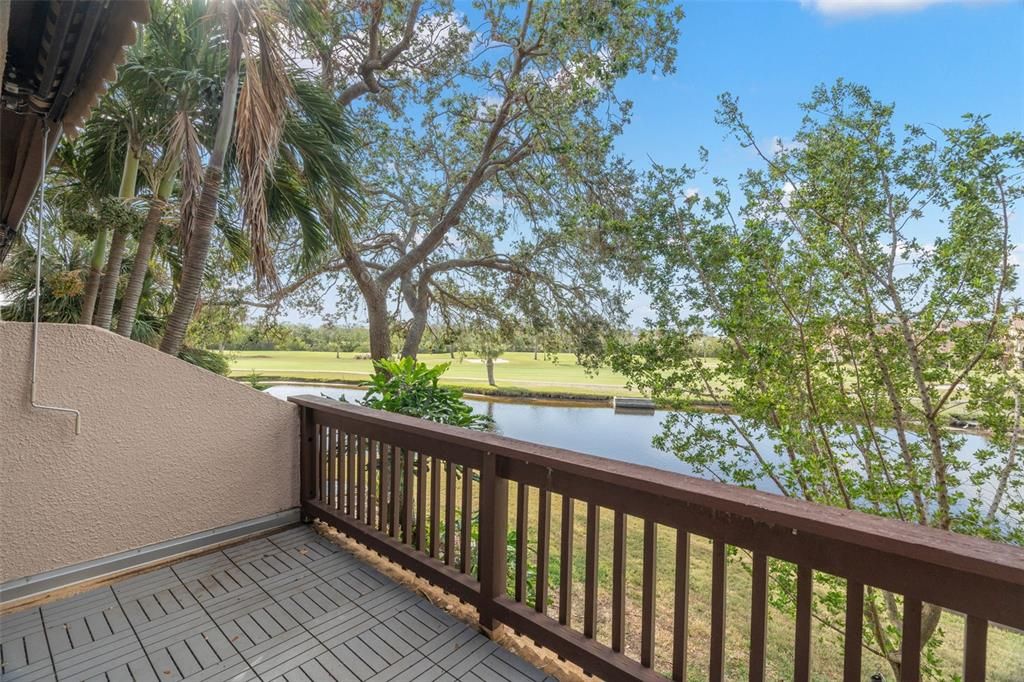 View from the living room balcony.