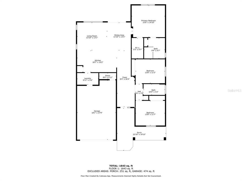 На продажу: $353,900 (3 спален, 2 ванн, 1747 Квадратных фут)