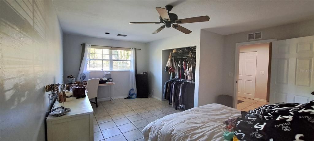 Lower level bedroom.