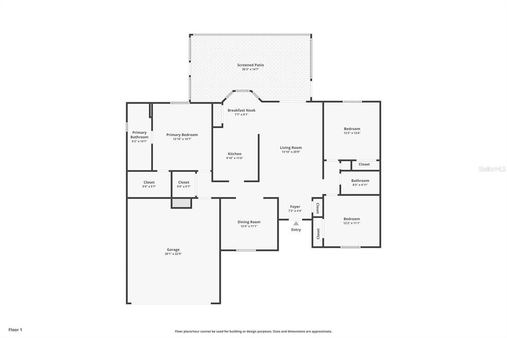 Active With Contract: $295,000 (3 beds, 2 baths, 1578 Square Feet)