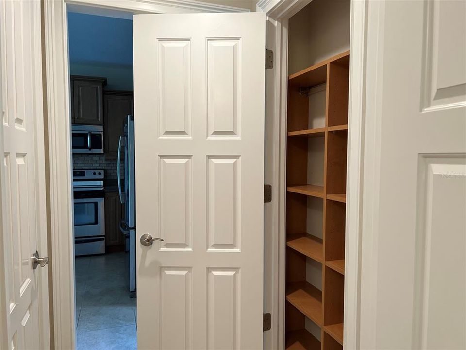 Custom linen closet