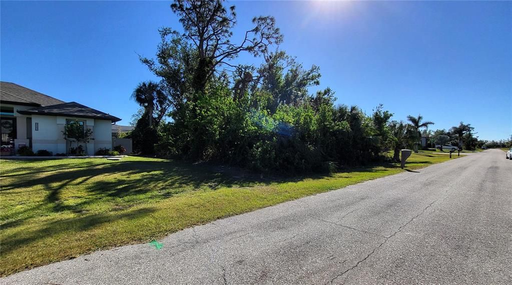 Looking south down Santa Lucia Drive.