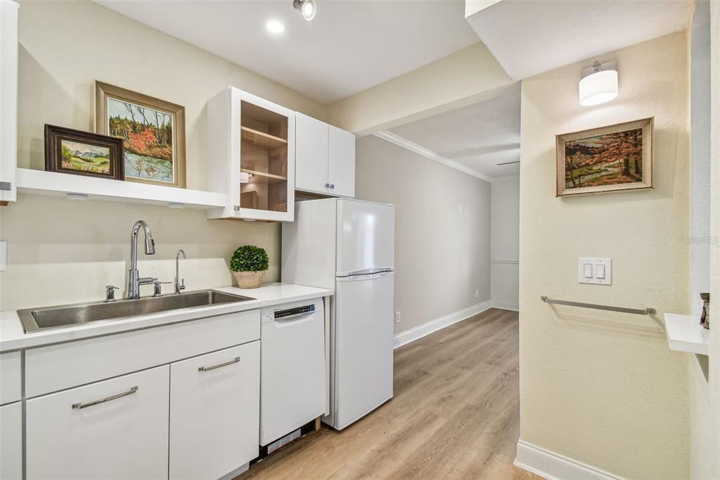 Recently updated kitchen