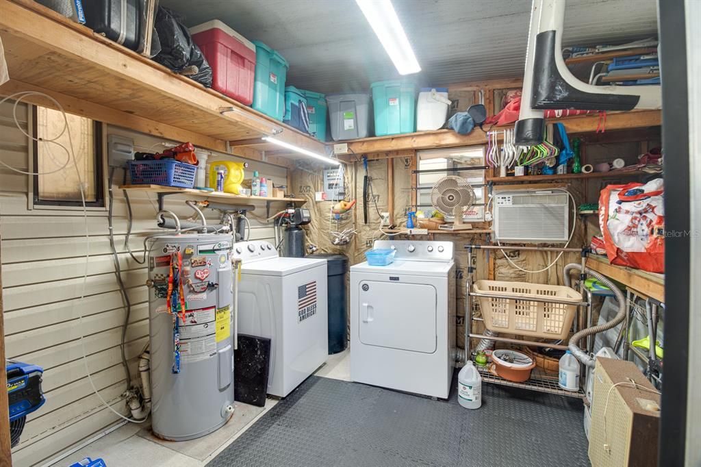 Airconditioned Utility/Laundry Room