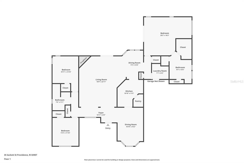 For Sale: $499,000 (3 beds, 2 baths, 1998 Square Feet)