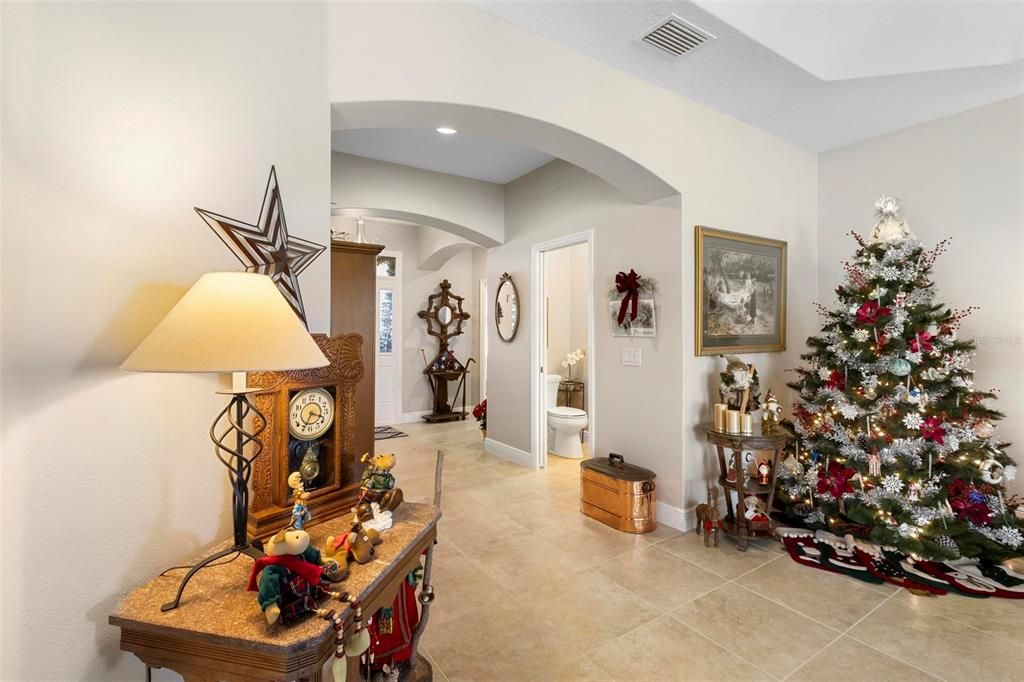 Foyer and half bath