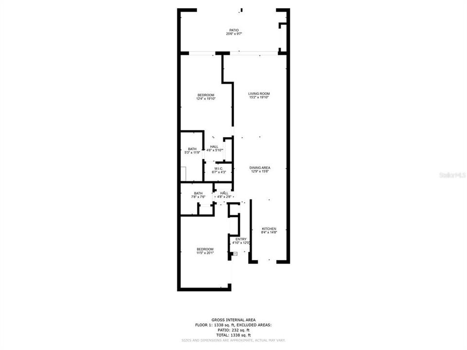 For Sale: $365,000 (2 beds, 2 baths, 1400 Square Feet)