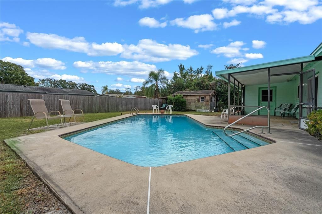 Nothing says Florida like a backyard pool