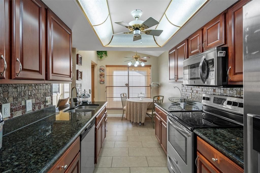 Kitchen with Sitting Area