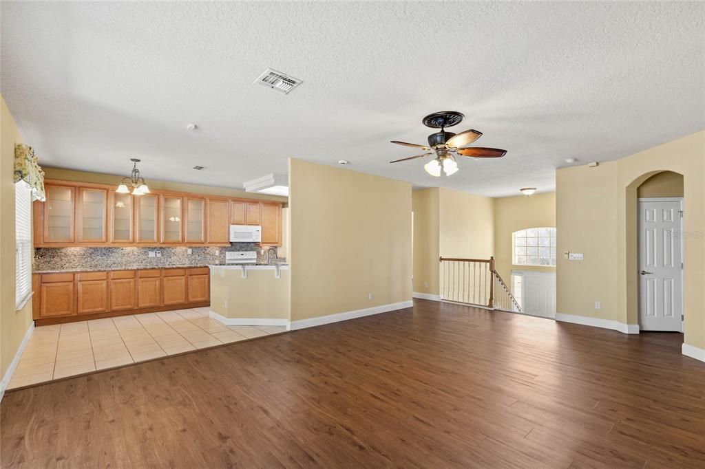 Upstairs living room