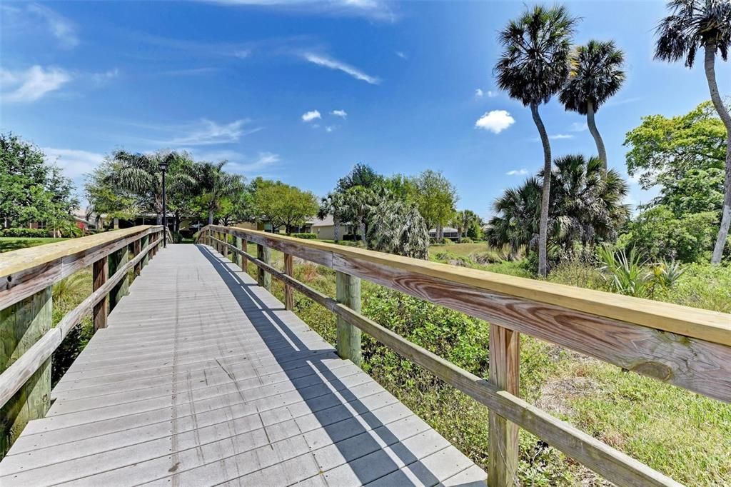 Community Bridge on walking trail