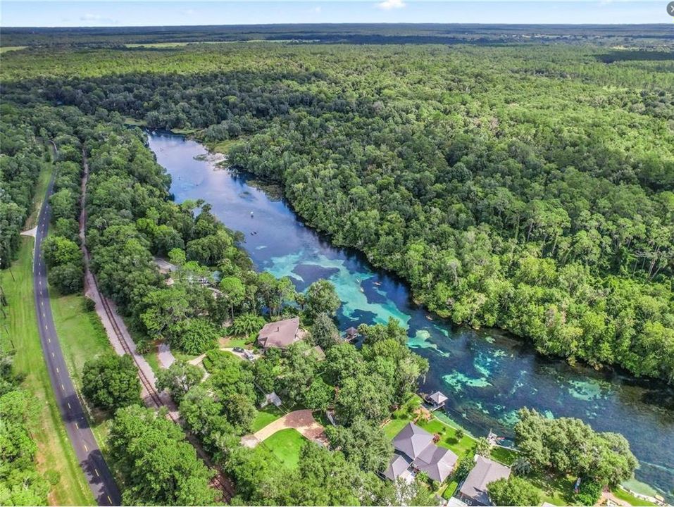 Within a 30 min drive to one of the most important fresh waters for our ecosystem in Dunnellon, FL; Rainbow Springs River