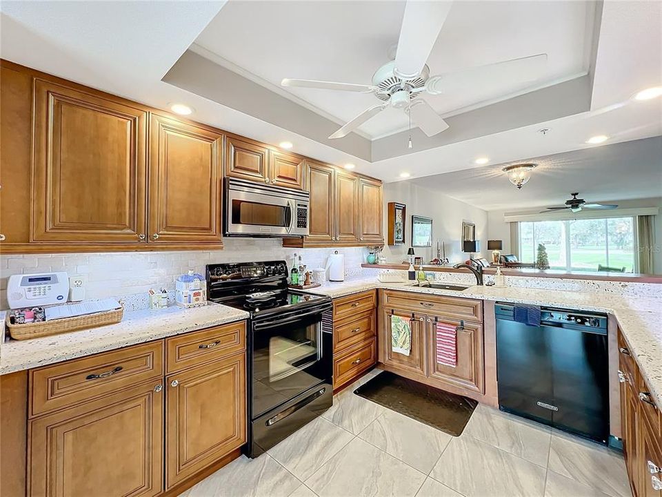 Bright updated kitchen