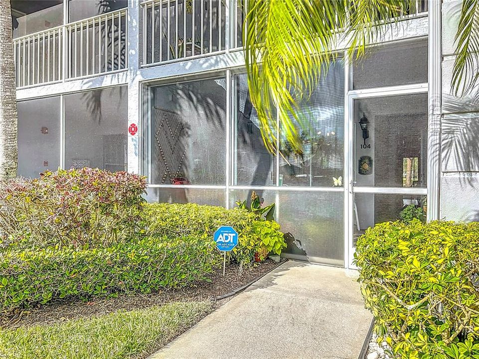 Front lanai has full glass sliders and screened for year round use. Great place to enjoy morning coffee or afternoon happy hour.