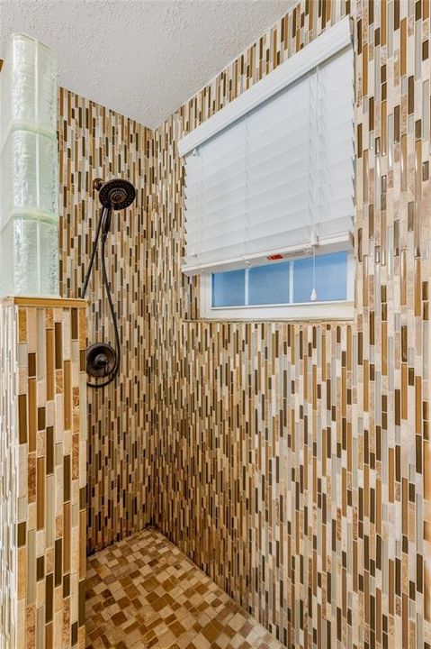 Beautiful updated shower