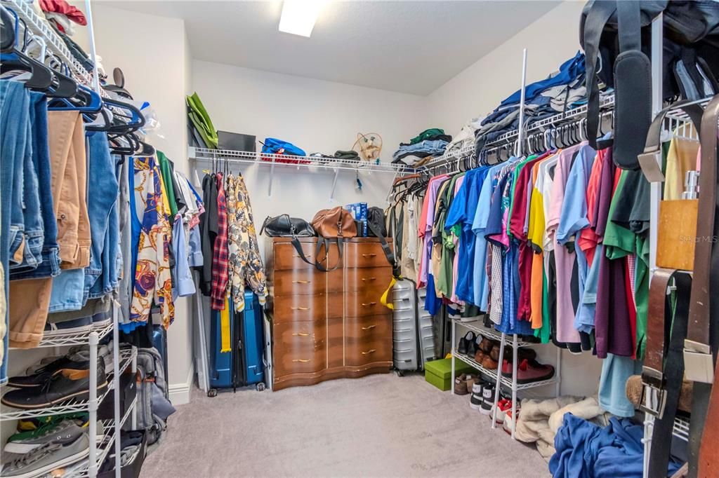 Owner's Retreat Closet