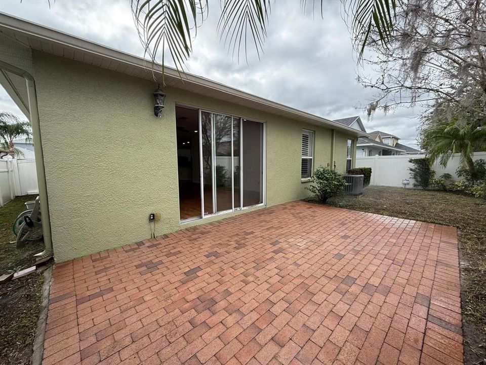 Paved Backyard