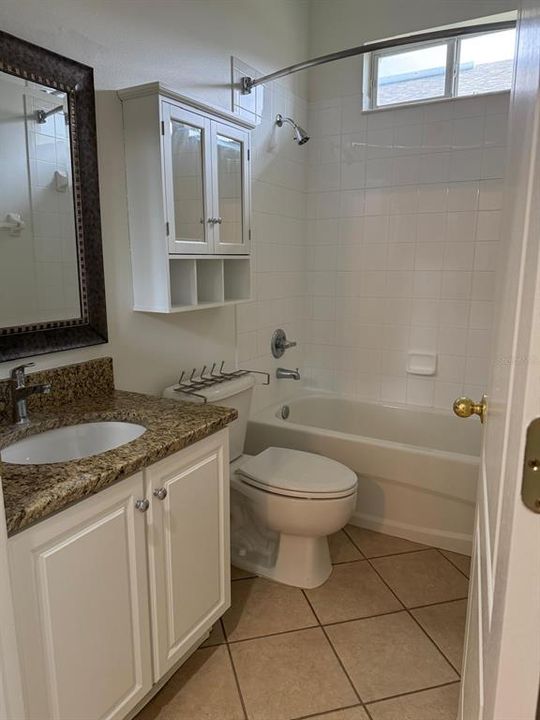 Secondary bathroom