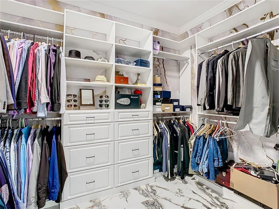 Primary Walk-In Closet