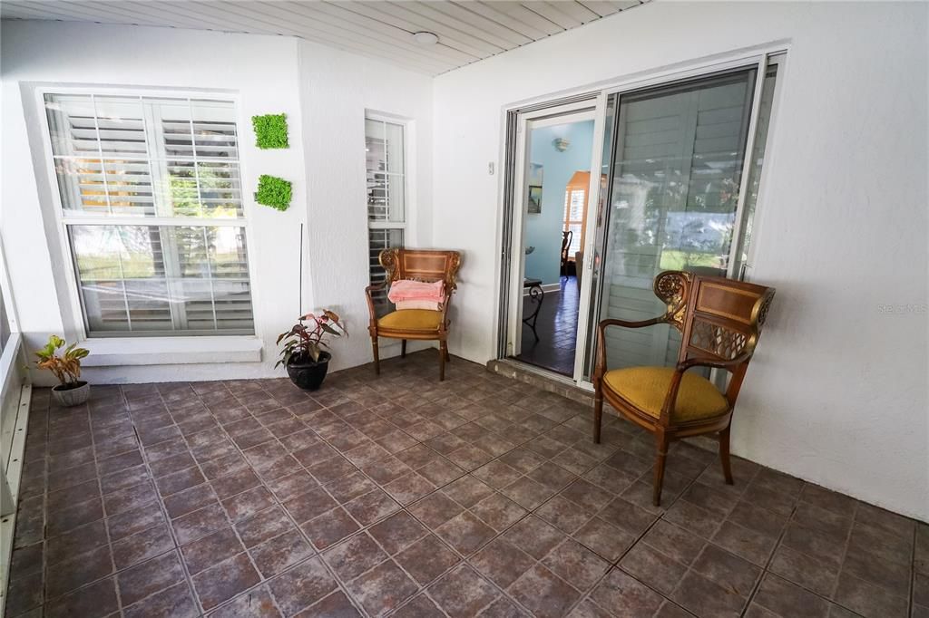 Screened Back Porch