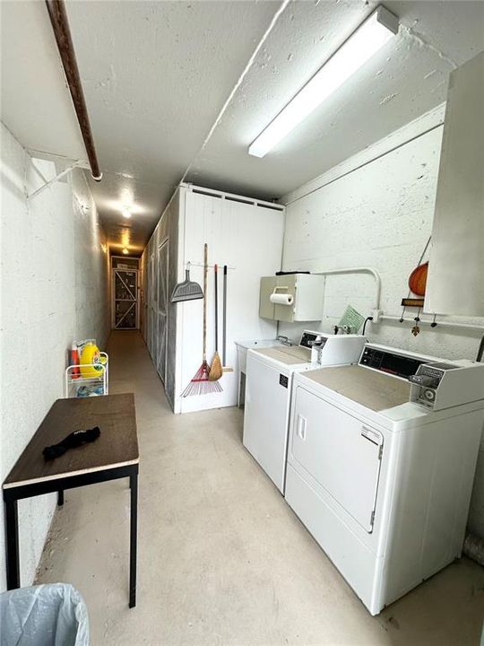 First floor laundry room