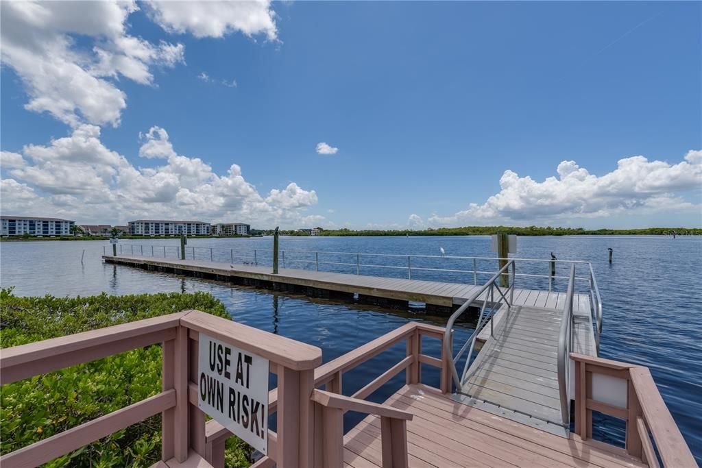 Fishing pier (limited access post Hurricane Helene