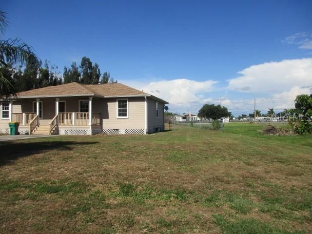 exterior rear view of home